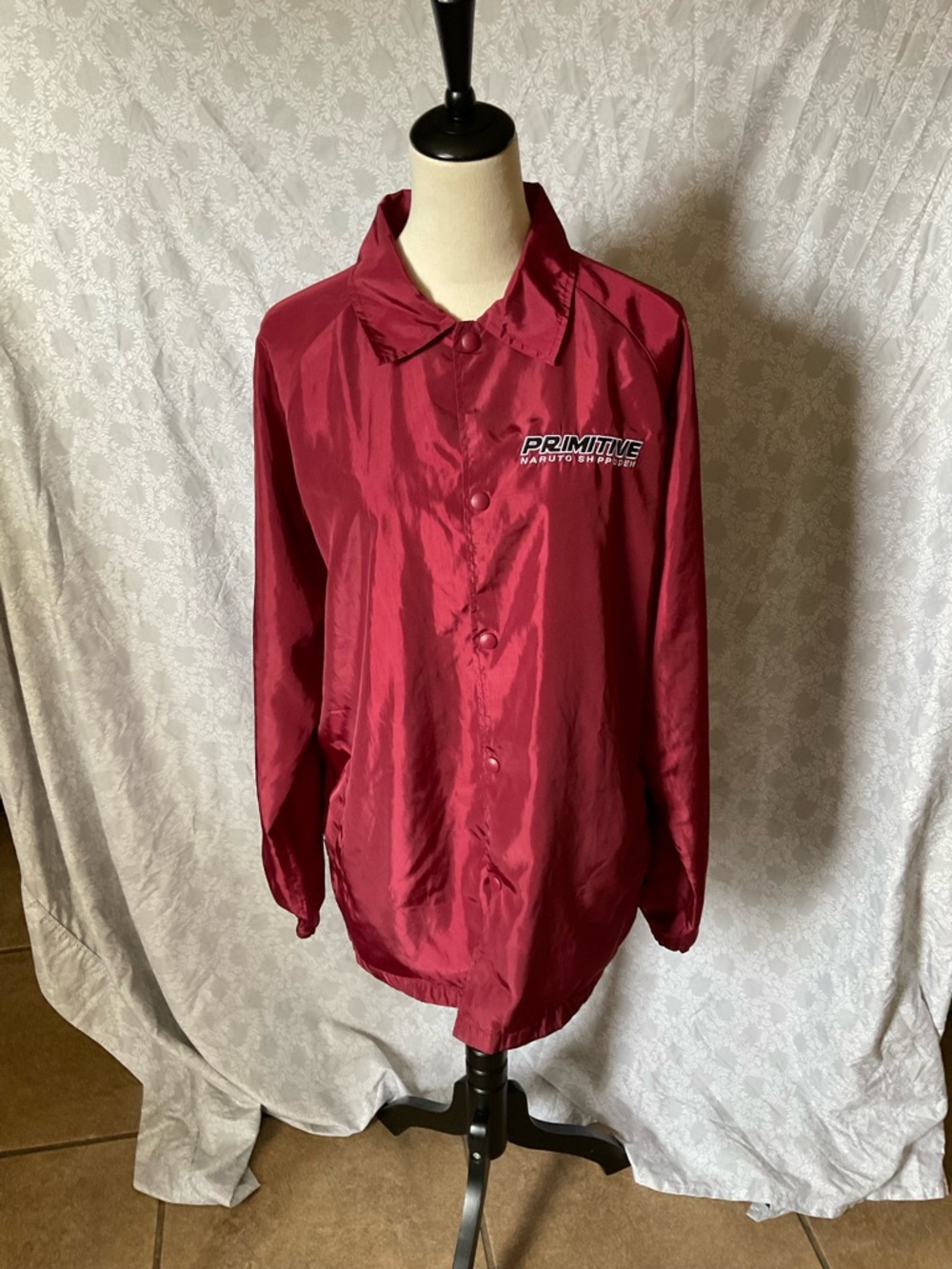 Primitive Skateboarding x Naruto Shippuden Men’s Coach Jacket